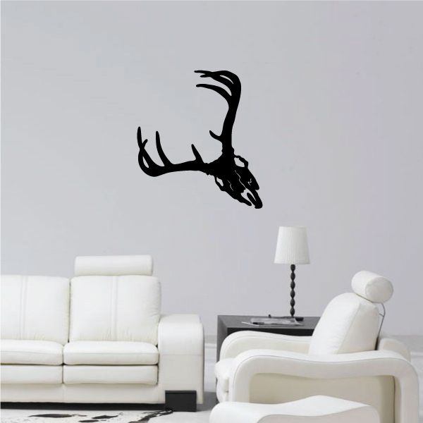 Image of Deer Skull Swivel Decal