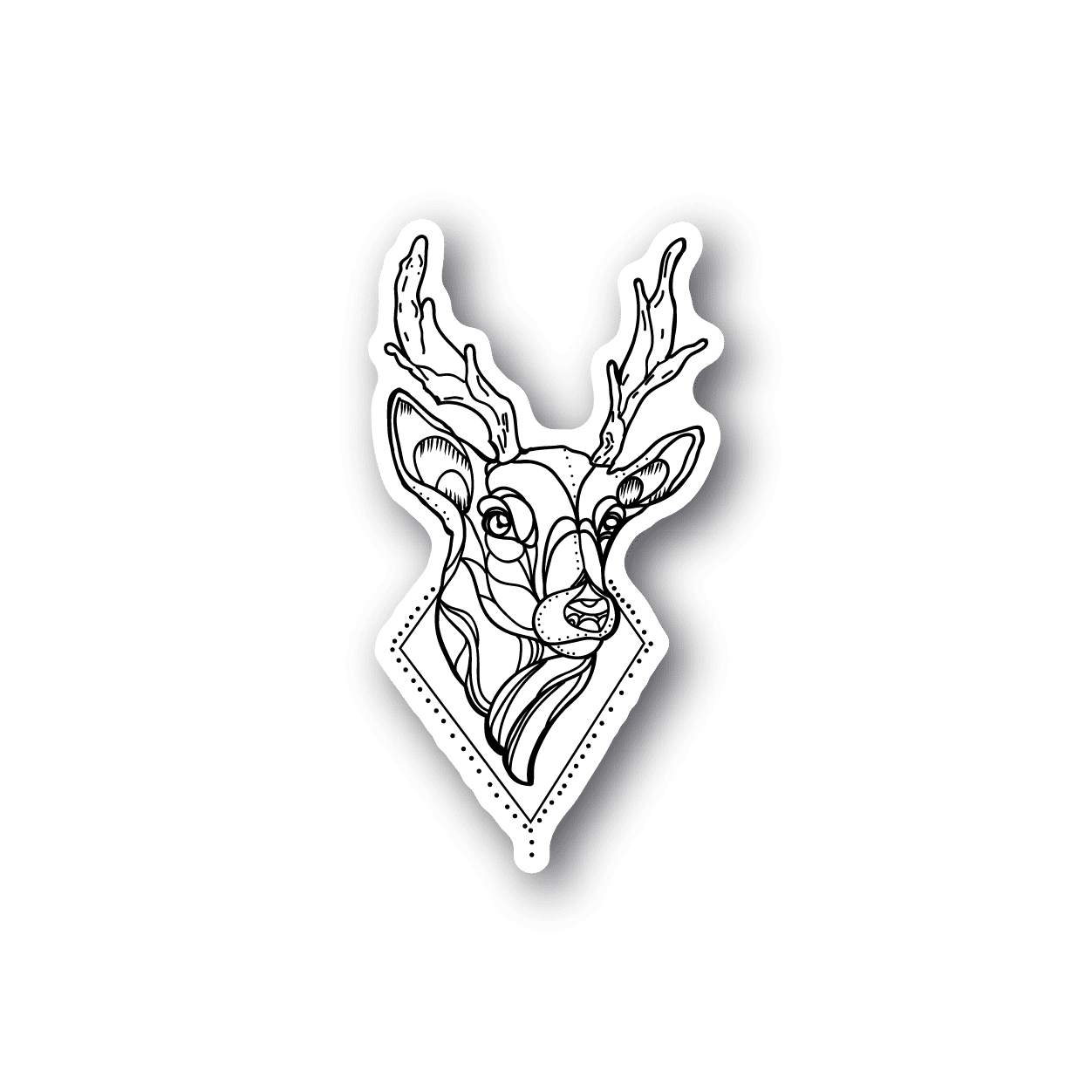 Image of Deer Sticker