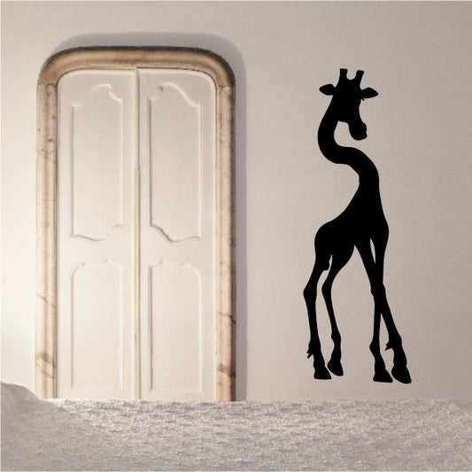 Image of Defensive Giraffe Decal