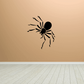 Defensive spider decal with a black stylized spider design