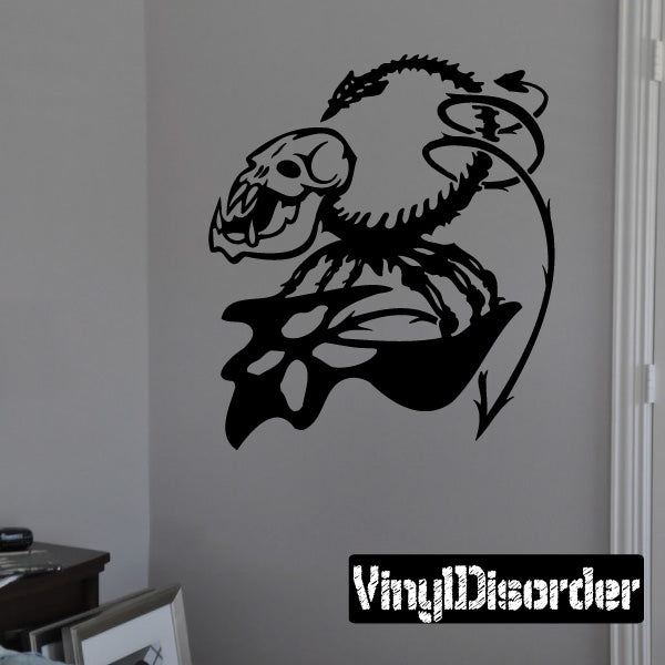 Image of Demon Skull Decals