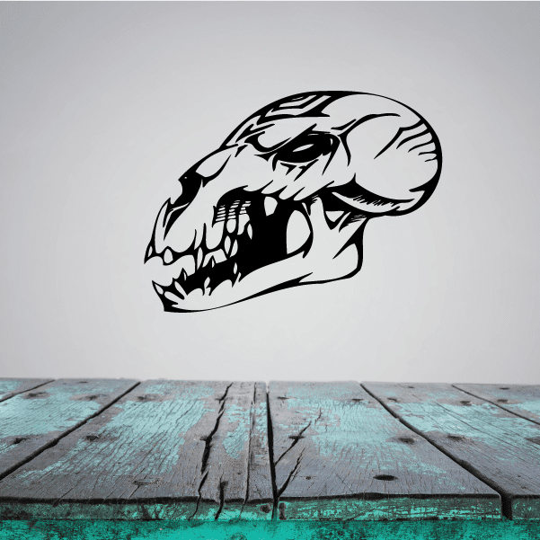 Image of Demon Skull Decals