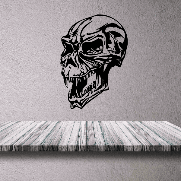 Image of Demon Skull Decals