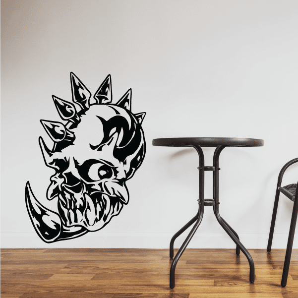 Image of Demon Skull Decals