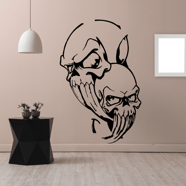 Image of Demon Skull Decals