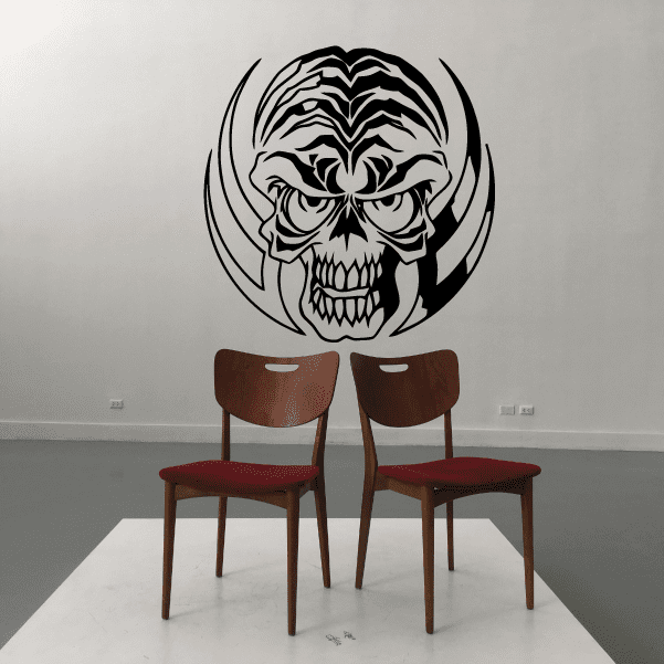 Image of Demon Skull Decals