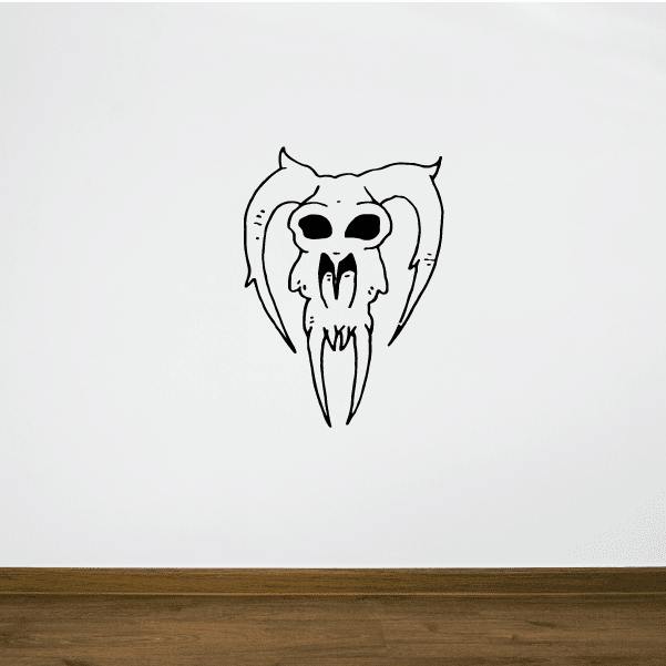 Image of Demon Skull Decals