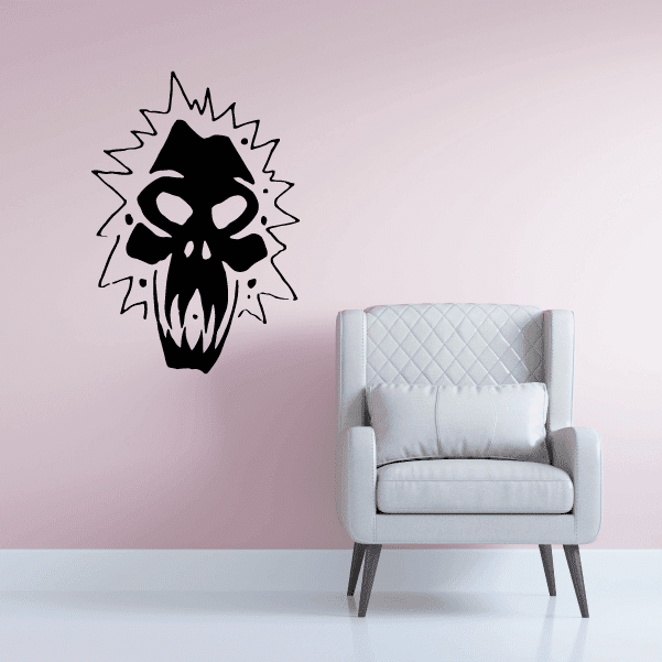 Image of Demon Skull Decals