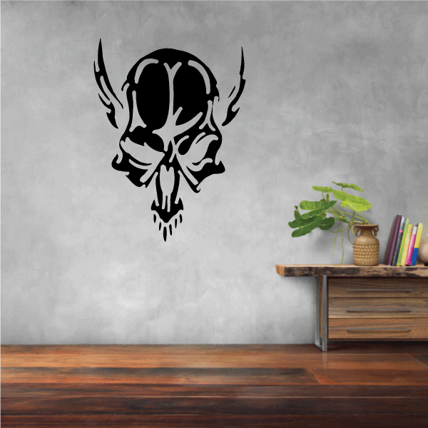 Image of Demon Skull Decals