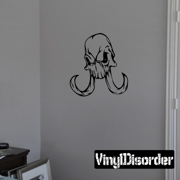 Image of Demon Skull Decals