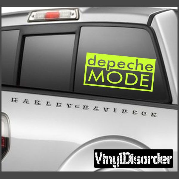 Depeche Mode Decal – Vinyl Disorder