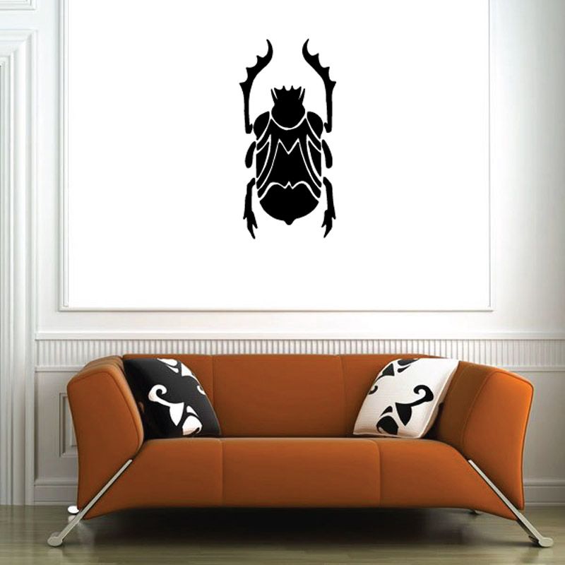 Image of Desert Underside Scarab Beetle Decal