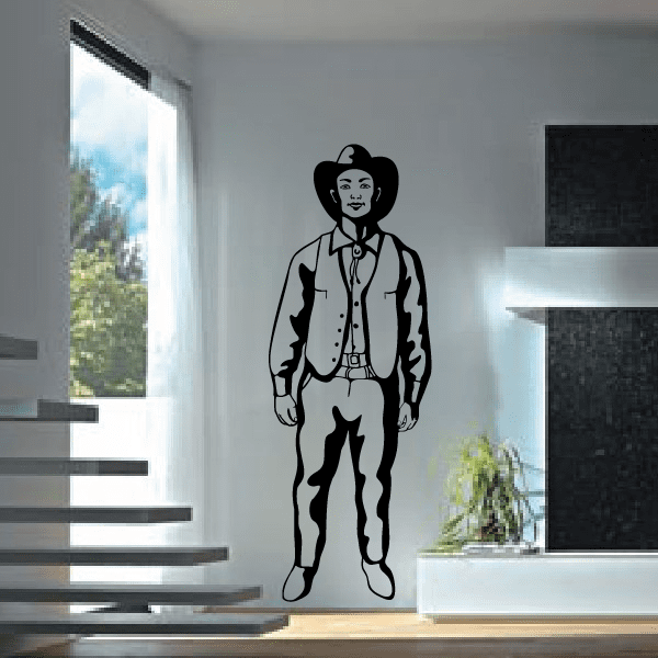 Image of Detailed Cowboy Decals