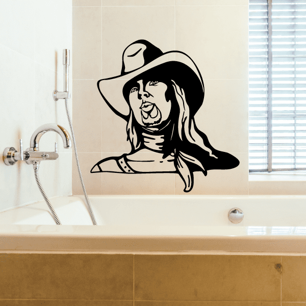 Image of Detailed Cowboy Decals