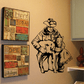 Image of Detailed Cowboy Decals