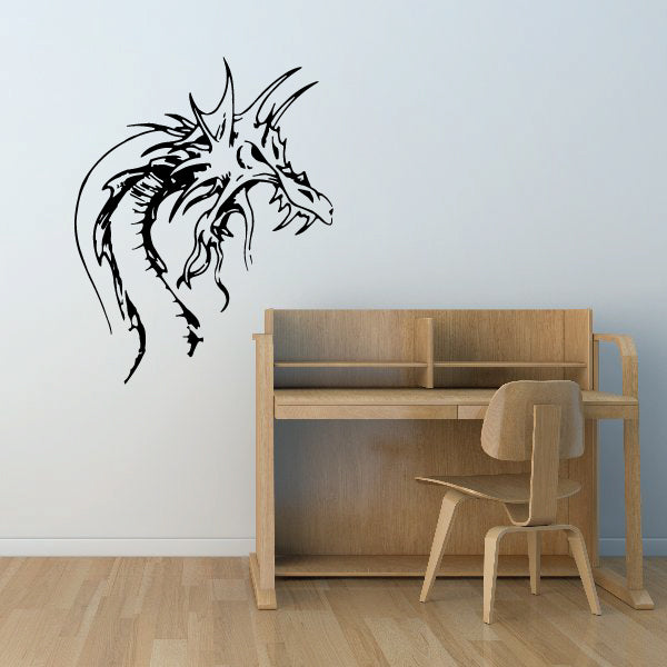 Image of Detailed Dragon Head Decals