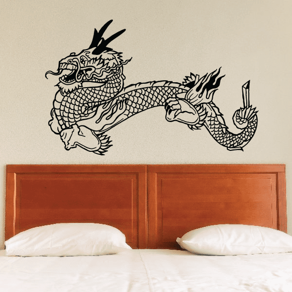 Image of Detailed Eastern Dragon Decals