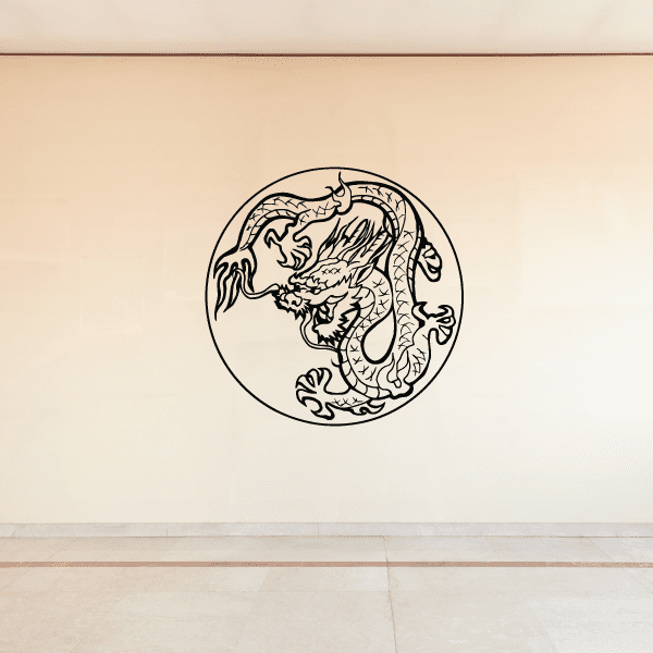 Image of Detailed Eastern Dragon Decals