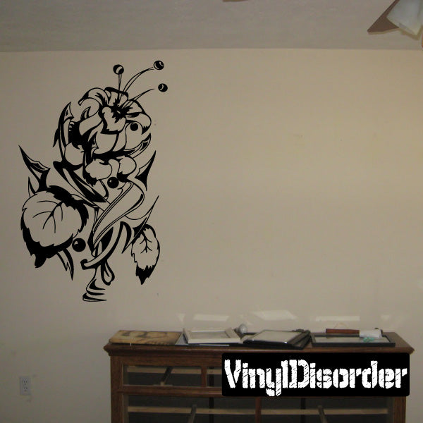 Image of Detailed Flower Decals