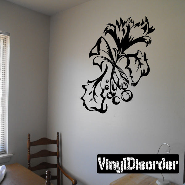 Image of Detailed Flower Decals