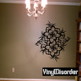 Image of Detailed Flower Decals