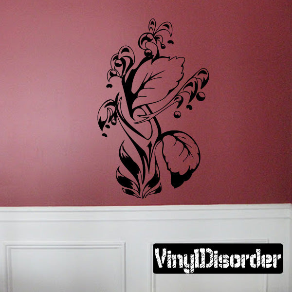 Image of Detailed Flower Decals