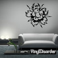 Image of Detailed Flower Decals