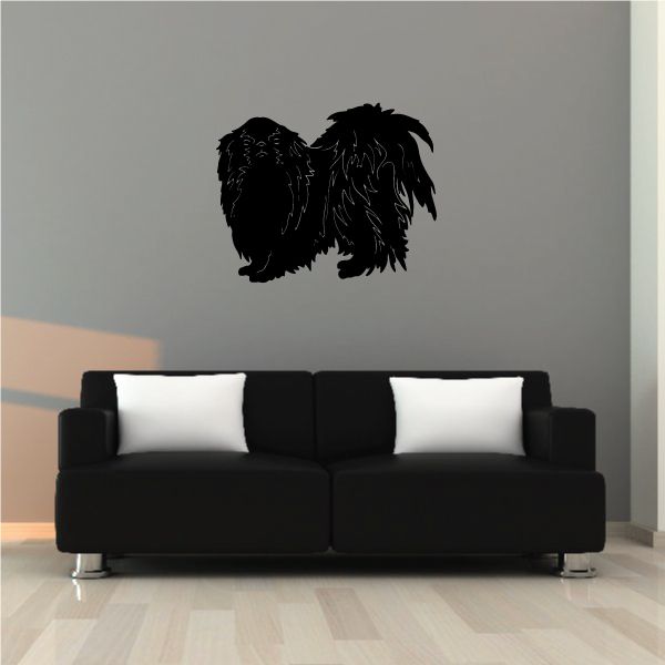 Image of Detailed Japanese Chin Dog Decal