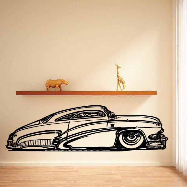 Image of Detailed Merc Laying Low Lead Sled Decal