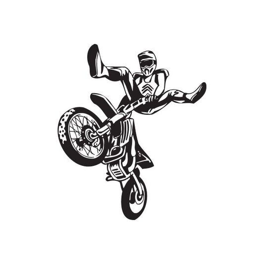 Image of Detailed Nac Nac Dirt Bike Decal