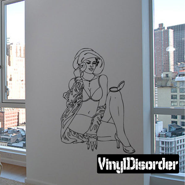 Image of Detailed Pinup Decals