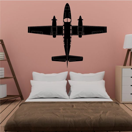 Image of Detailed Private Plane Decal