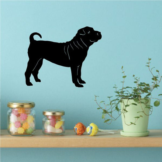 Image of Detailed Shar Pei Decal