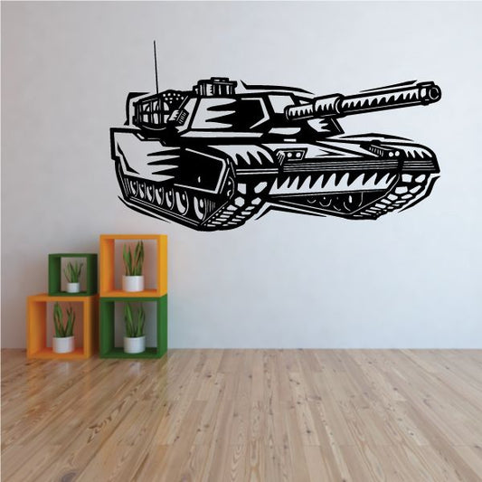 Image of Detailed Tank Decal