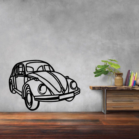 Image of Detailed VW Beatle Decal