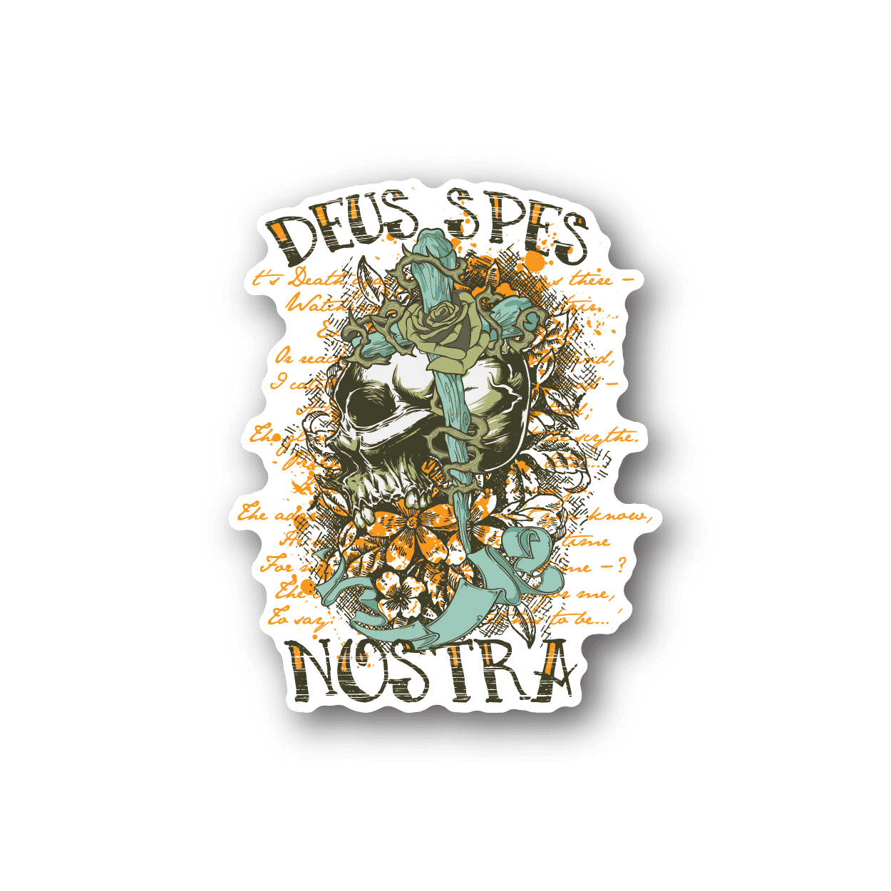 Image of Deus Spes Nostra Sticker