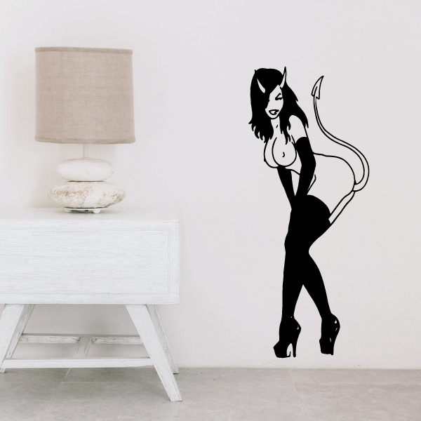 Image of Devil Girl Decals