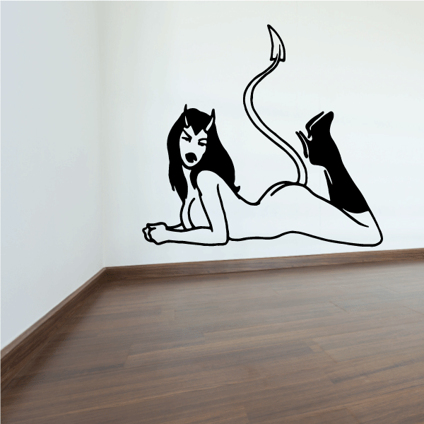 Image of Devil Girl Decals