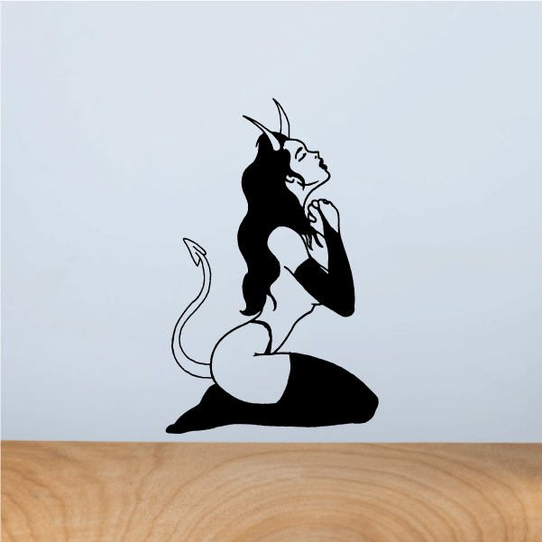 Image of Devil Girl Decals