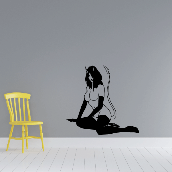 Image of Devil Girl Decals