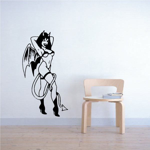 Image of Devil Girl Decals