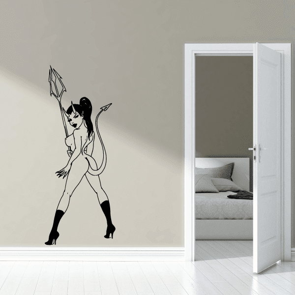 Image of Devil Girl Decals