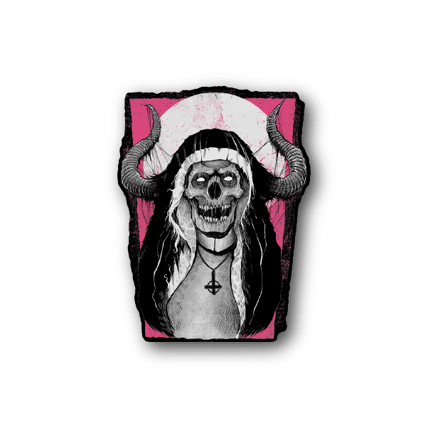 Image of Devil Nun Sticker