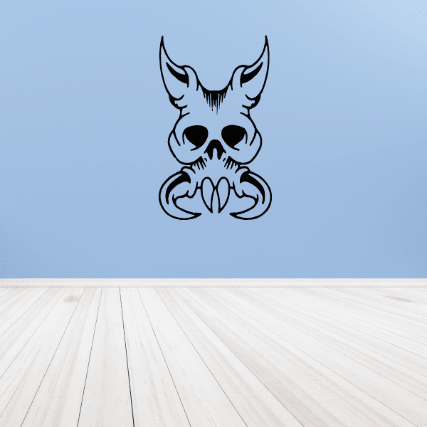 Image of Devil Skull Decals