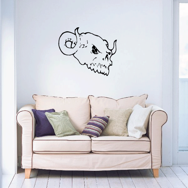 Image of Devil Skull Decals