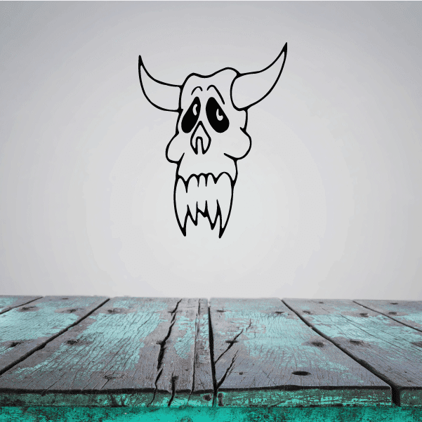 Image of Devil Skull Decals