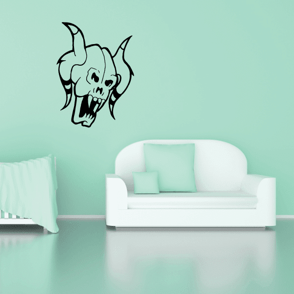 Image of Devil Skull Decals