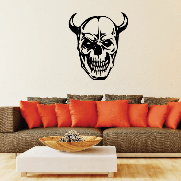 Image of Devil Skull Decals