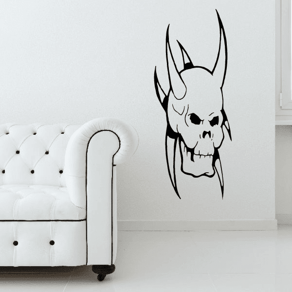 Image of Devil Skull Decals