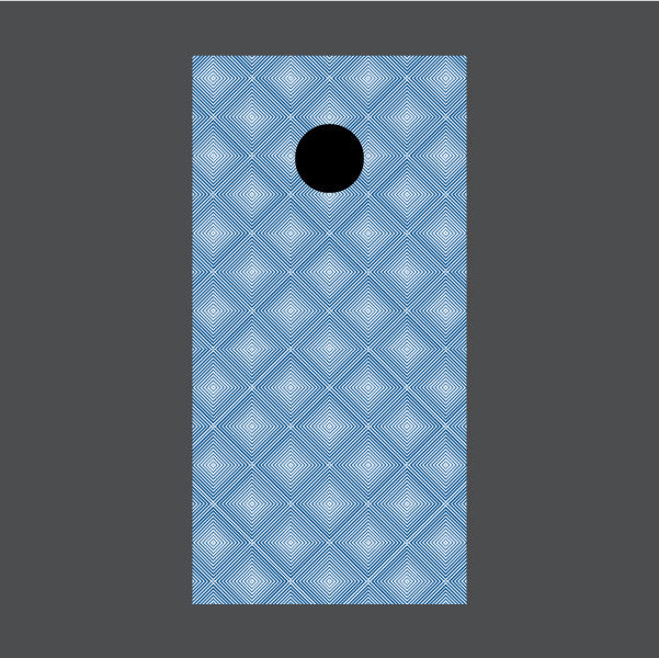 Image of Diamond Pattern Cornhole Board Wraps